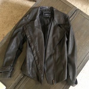 BNCI by Blanc Noir Faux Leather Jacket